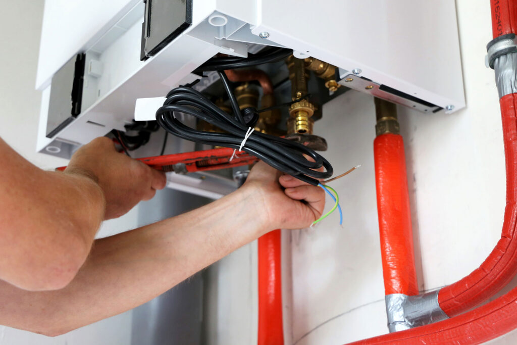 Professional tankless water heater installation in Pico Rivera